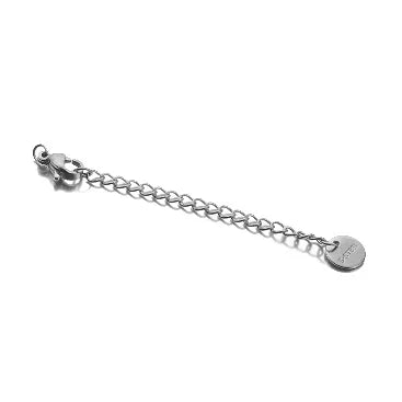 10pcs Stainless Steel Extension Extended Tail Chains Lobster Clasps Connectors DIY Jewelry Making Findings Bracelet Necklaces