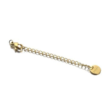 10pcs Stainless Steel Extension Extended Tail Chains Lobster Clasps Connectors DIY Jewelry Making Findings Bracelet Necklaces