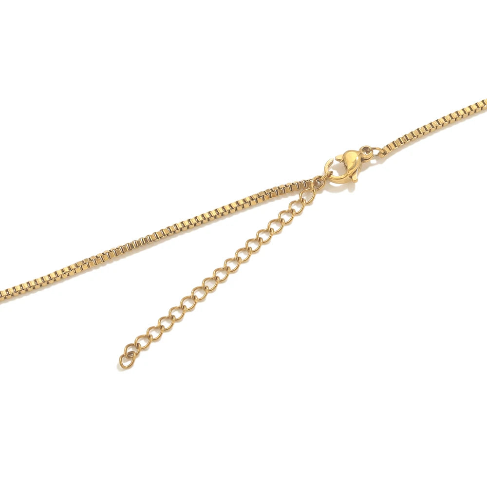 50pcs 5cm Stainless Steel Extension Chain Gold Necklace Bracelet Extender Tail Chains For Jewelry Making Supplies DIY Accessorie